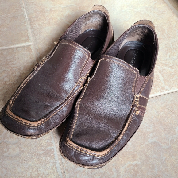 calvin klein mens driving shoes